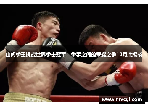 山间拳王挑战世界拳击冠军,拳手之间的荣耀之争10月底揭晓